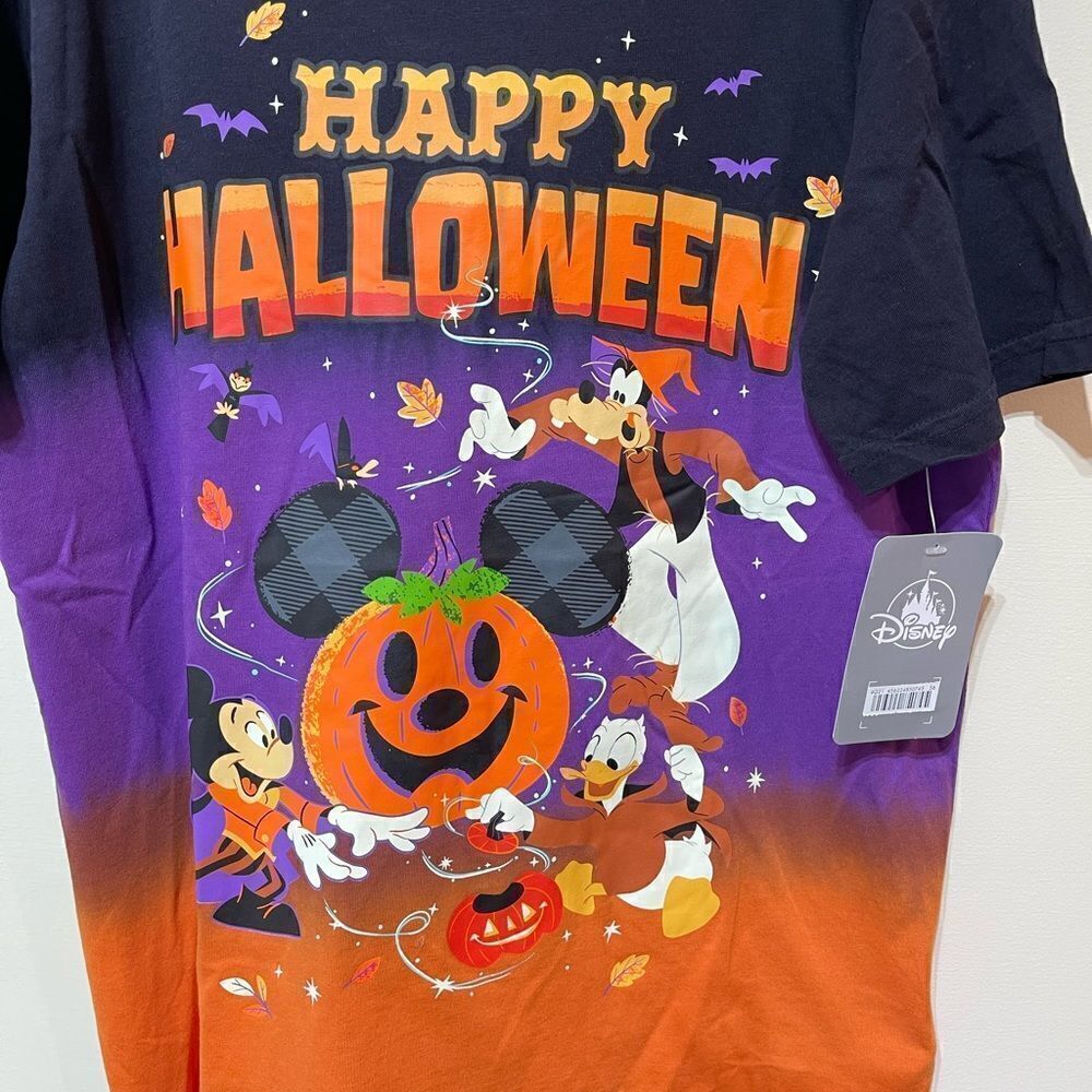 Disney Happy Halloween T-Shirt boys XL 14 NWT - Picture 2 of 8